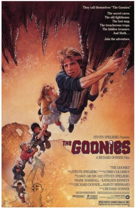 Póster de la película The Goonies (27 x 40)