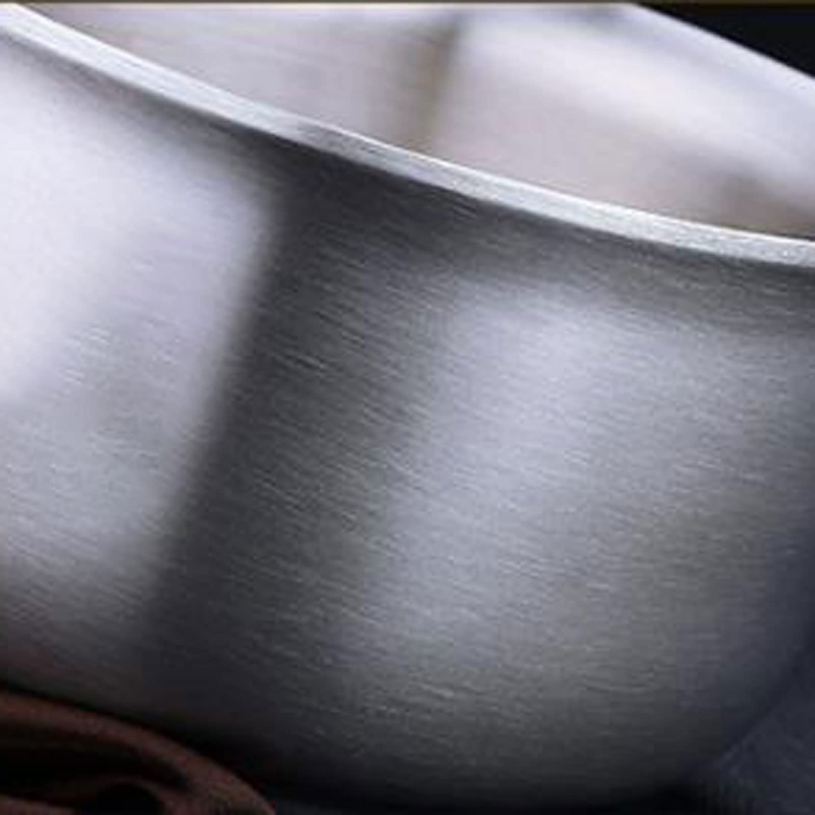 Miski do sałatek miska ze stali nierdzewnej podwójny odporny na oparzenia pojemnik na żywność ryż salaterka ramen makaron instant miska na zupę metalowa