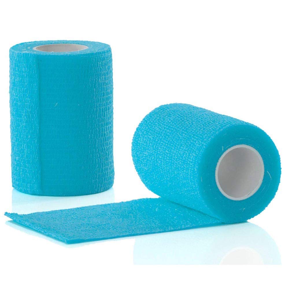 Gymstick Cinta de Vendaje cohesiva Unisex para Adultos, Multicolor, 4 m x 4 m x 75 mm