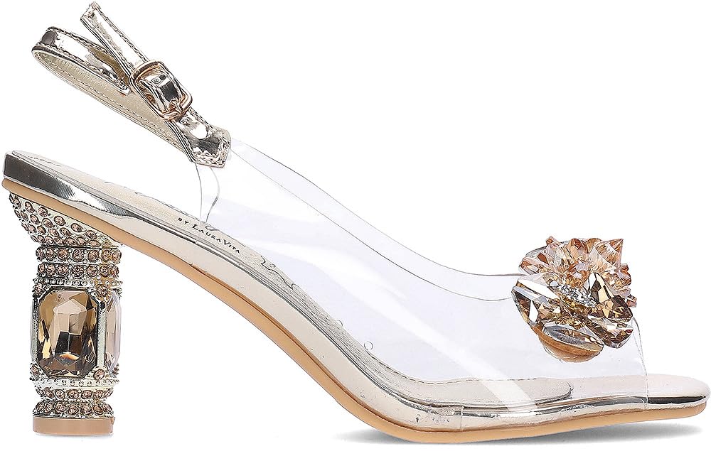 Laura Vita Myriano 25 sandales à talon pour femme en cuir confort - 6