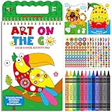 SpriteGru Road Trip Coloring Kit, 50 Coloring...