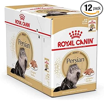 Royal Canin Persian Adult Cat Wet Food, 85 Gram (Pack of 12), red