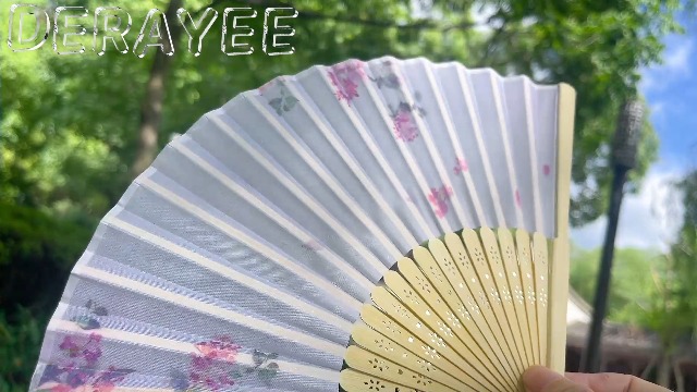 Amazon | [DERAYEE] 扇子 折り畳み 竹製 和風 夏 おしゃれ