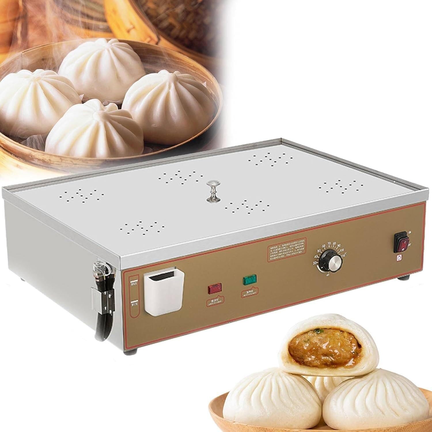 Cuiseur vapeur électrique anti-surchauffe pour cuire légumes et pain