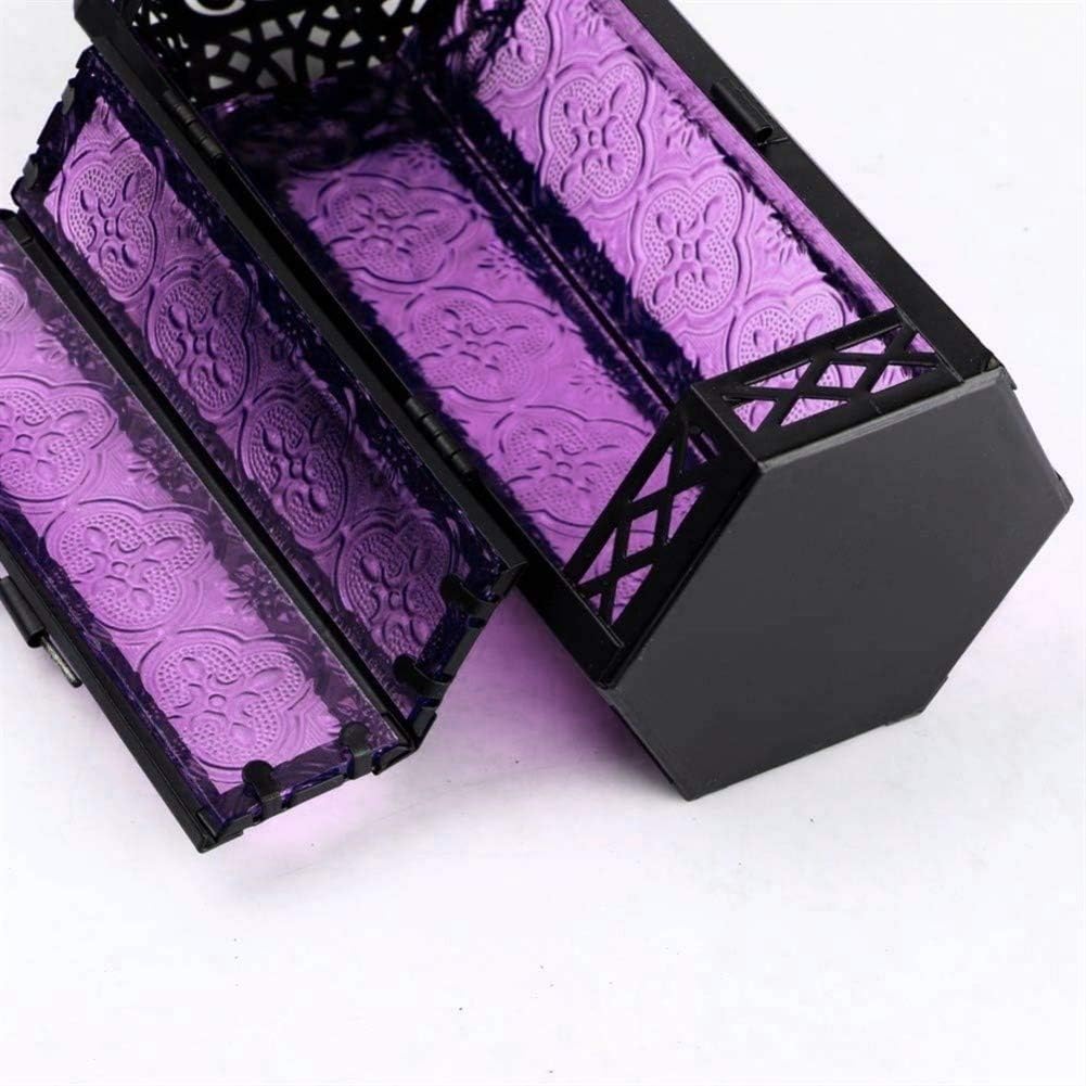 Light Lighting Chandelier Light Lamp Lighting Moroccan Lanterns Glass Metal Garden Candle Table/Hanging Lantern for Both Indoand Outdolight Lig/B