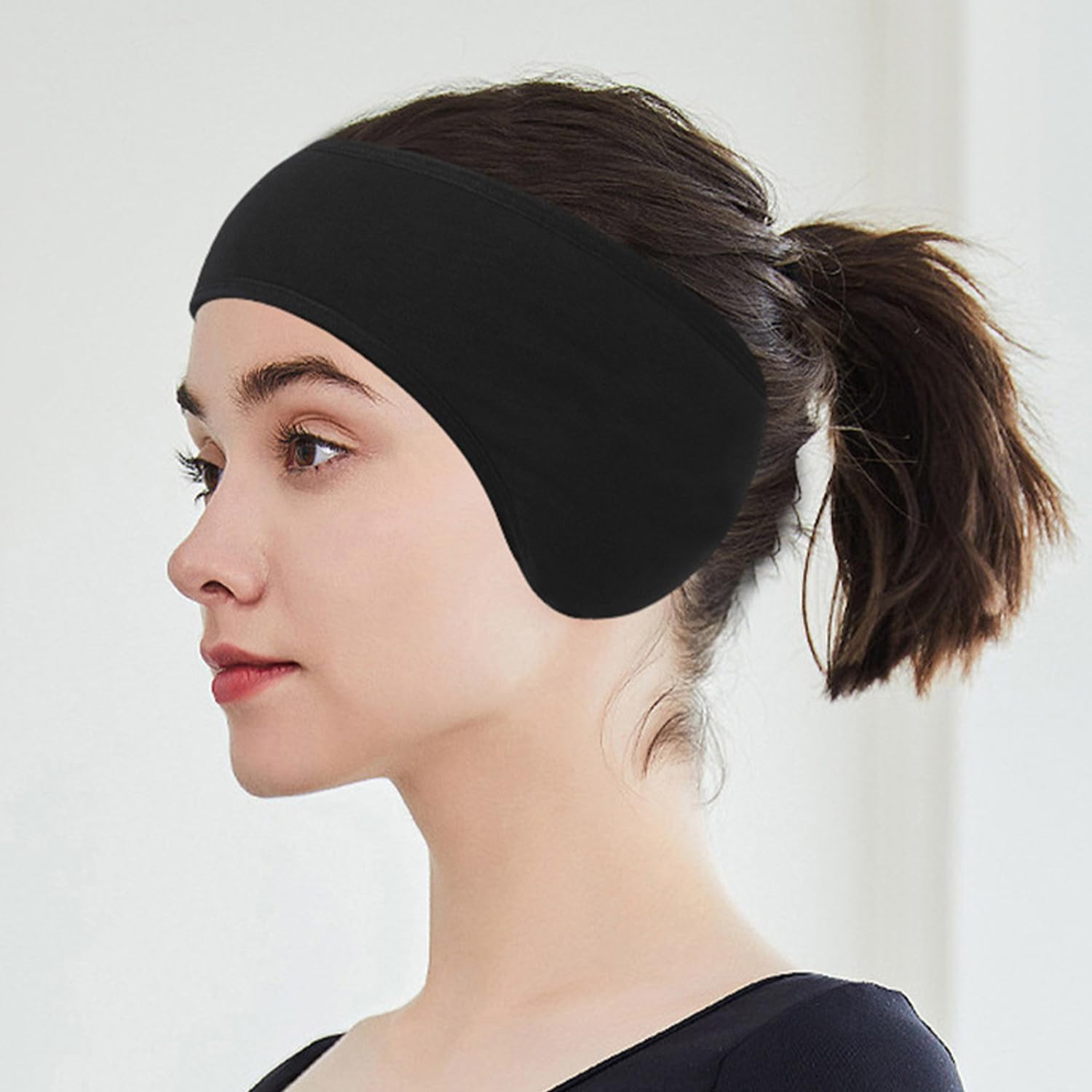 1 Pezzo Di Cuffie Antirumore Resistenti Al Freddo E 1 Paio Di Tappi Per Le Orecchie, Cuffie Antirumore, Cuffie Termiche, Cuffie Sportive, Cuffie Per Dormire