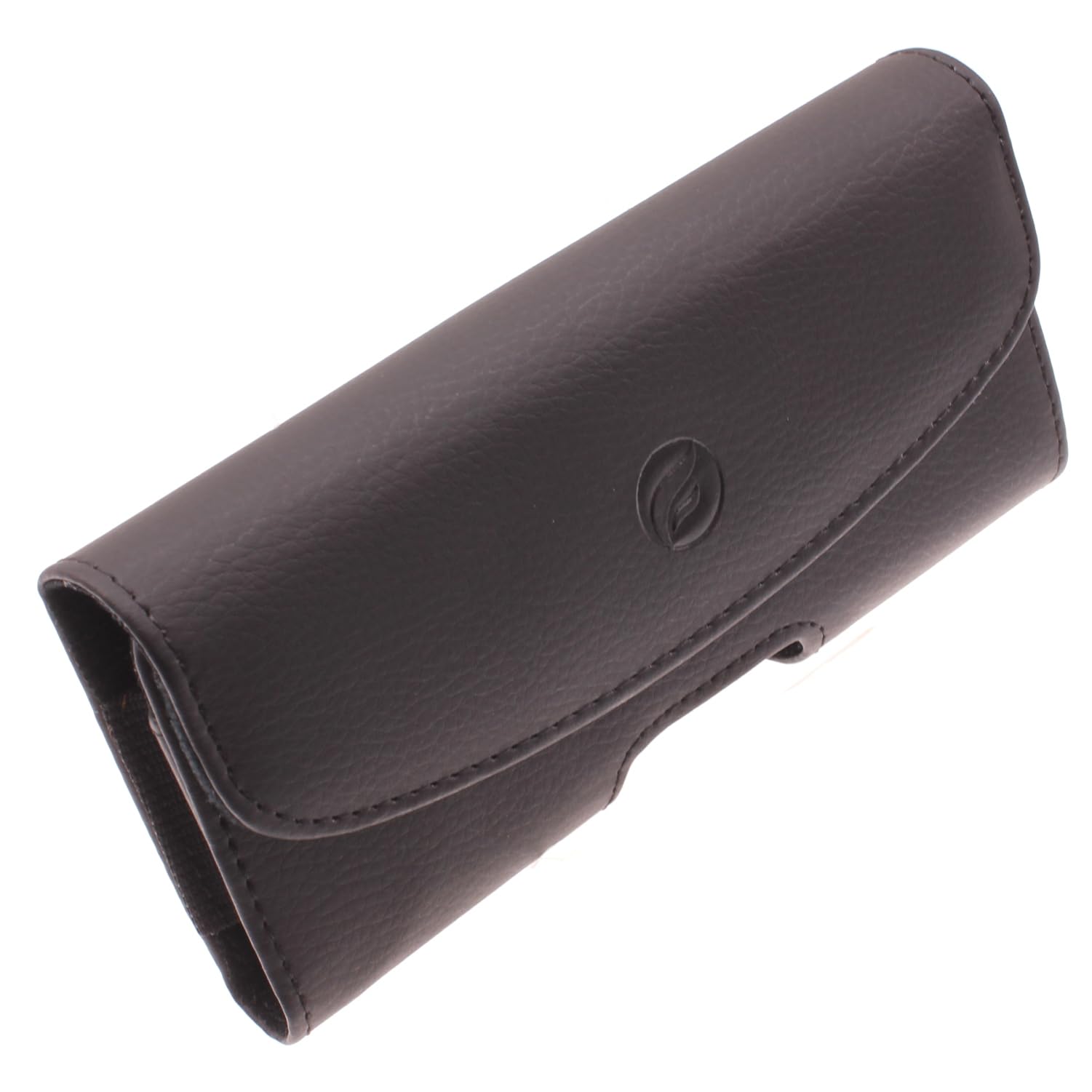 Fonus Leather Case Belt Clip for Compatible with Samsung Galaxy S22 Plus Phone - Holster Cover Loops Pouch Carry Protective