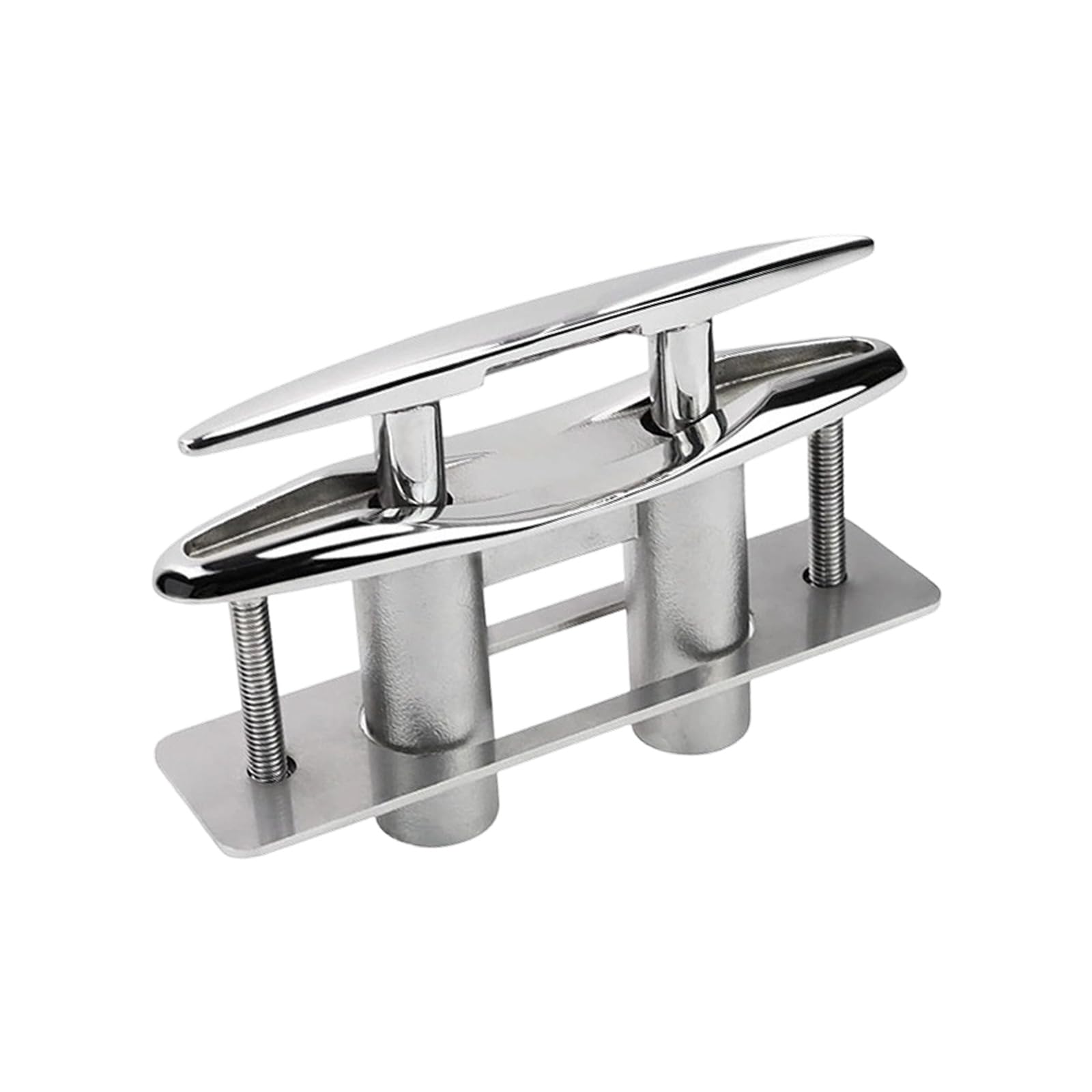 Handgefertigte, eingebettete Bootsklampe aus 316-Edelstahl mit elegantem Design für Verschiedene Marineanwendungen Klampe Yacht Look