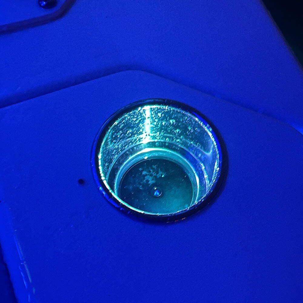 shadow-caster Small Round LED Accent Lights - 12V - Great White - 18