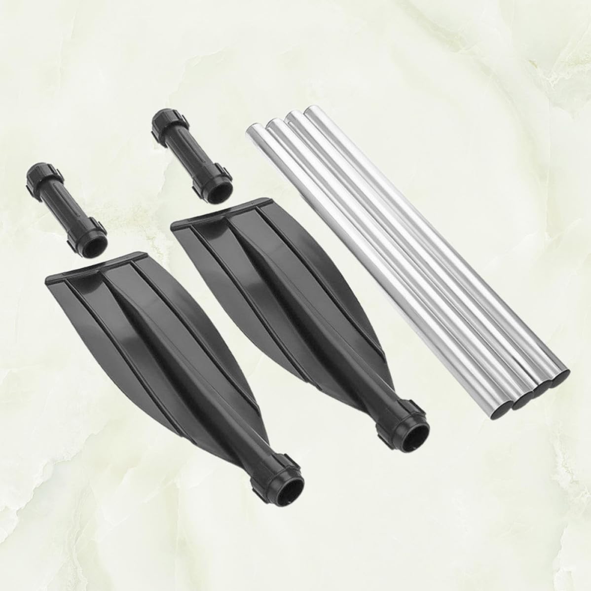 IMIKEYA Doppelend Paddel 210cm aus Aluminiumlegierung, Abnehmbar
