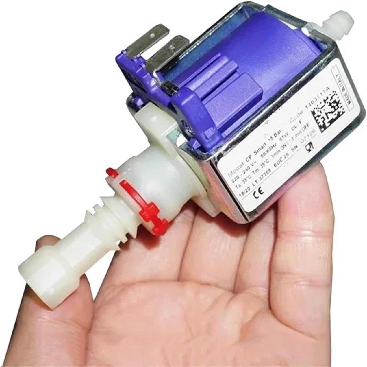 AC 220V-240V 57W Mini Electromagnetic Pump Coffee Machine Water Pump Plunger Pump High Pressure Flow 1Pcs