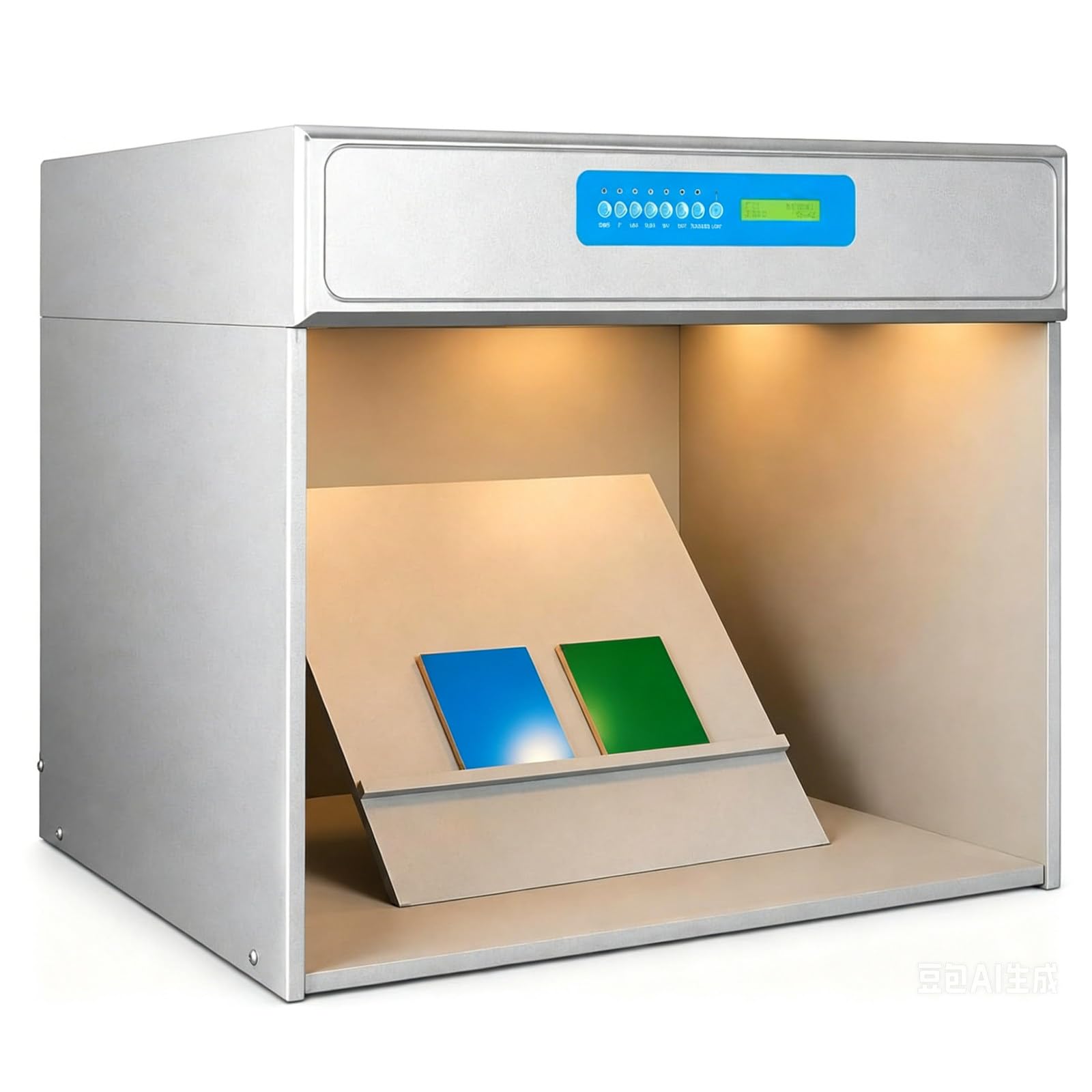 Cabine d'évaluation des couleurs D65 TL84 F UV boîte lumineuse 12mm