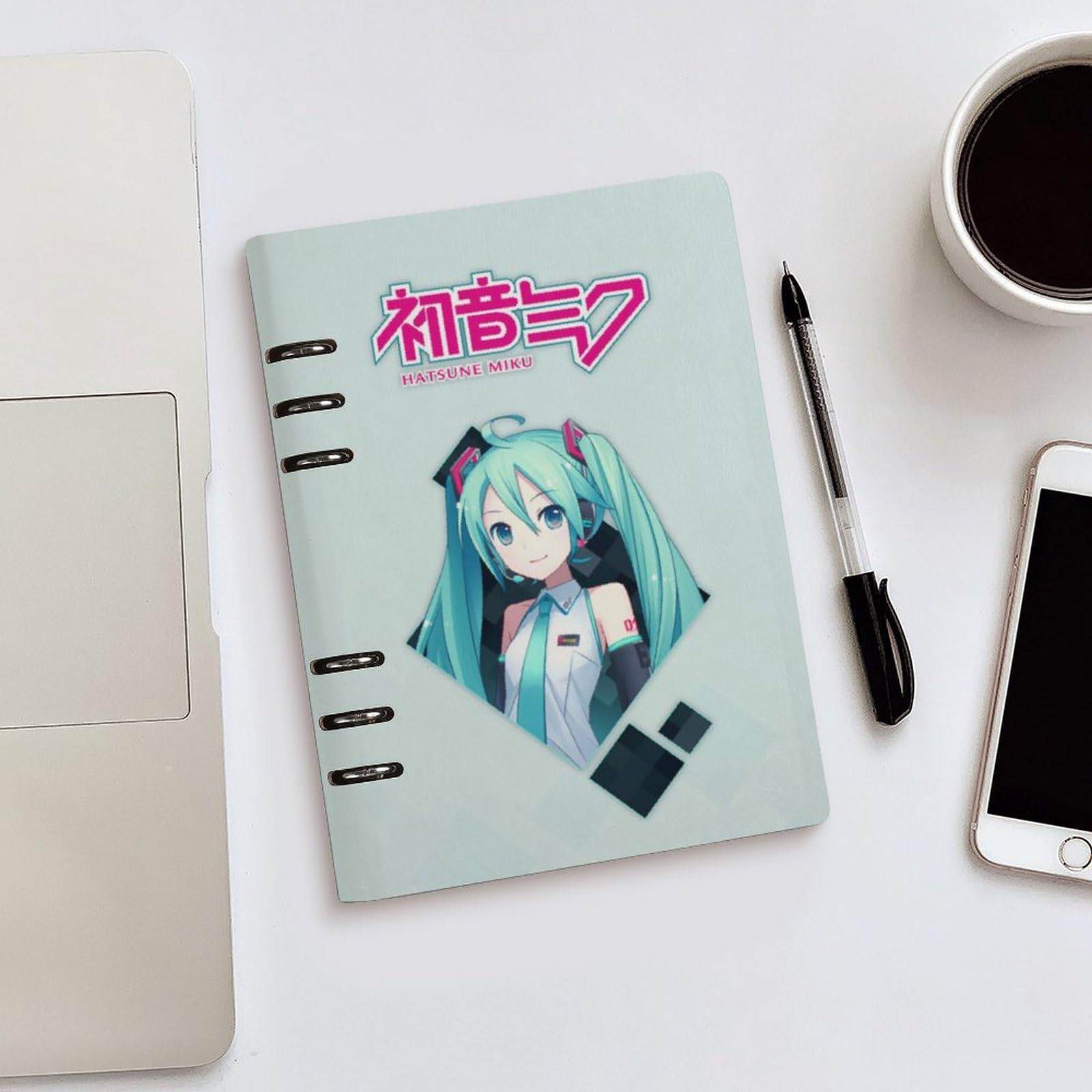 Amazon.co.jp: バインダーノート 初音ミク Miku 美少女 萌え システム