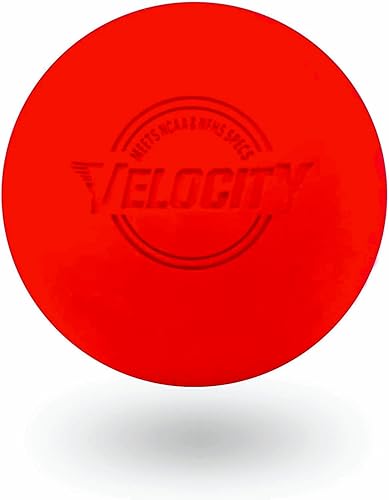 Miniatura 90 de Pelotas de lacrosse Velocity - 1, 2, 3, 6, 12, 18, 24, 36, 60 y 120 paquetes - para práctica, tamaño oficial aprobado por la NFHS y la universidad