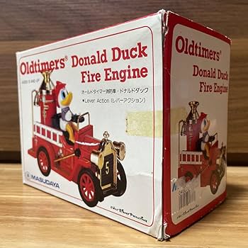 Amazon.co.jp: 箱付き80's オールドタイマー消防車 ドナルドダック