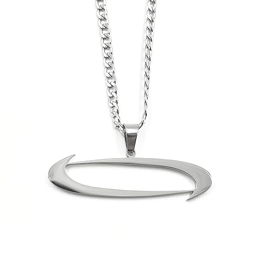 PiecesBeach Hiphop Music Stainless Steel Necklace, Rap Punk Rock Gothic Pendant Titanium Jewelry, Gift Choice