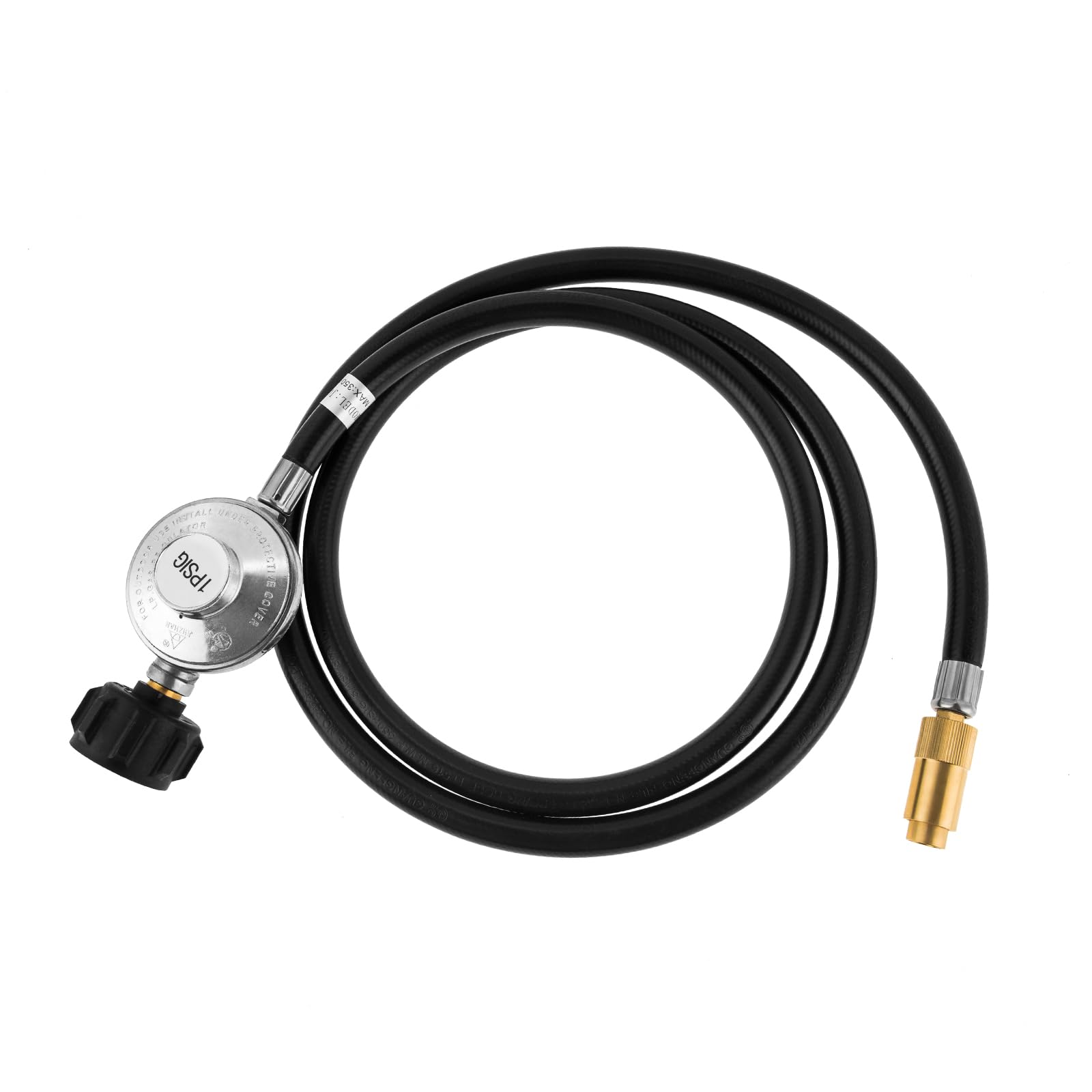 MOASKER 6 FT Propane Adapter Hose with Regulator for Blackstone 17