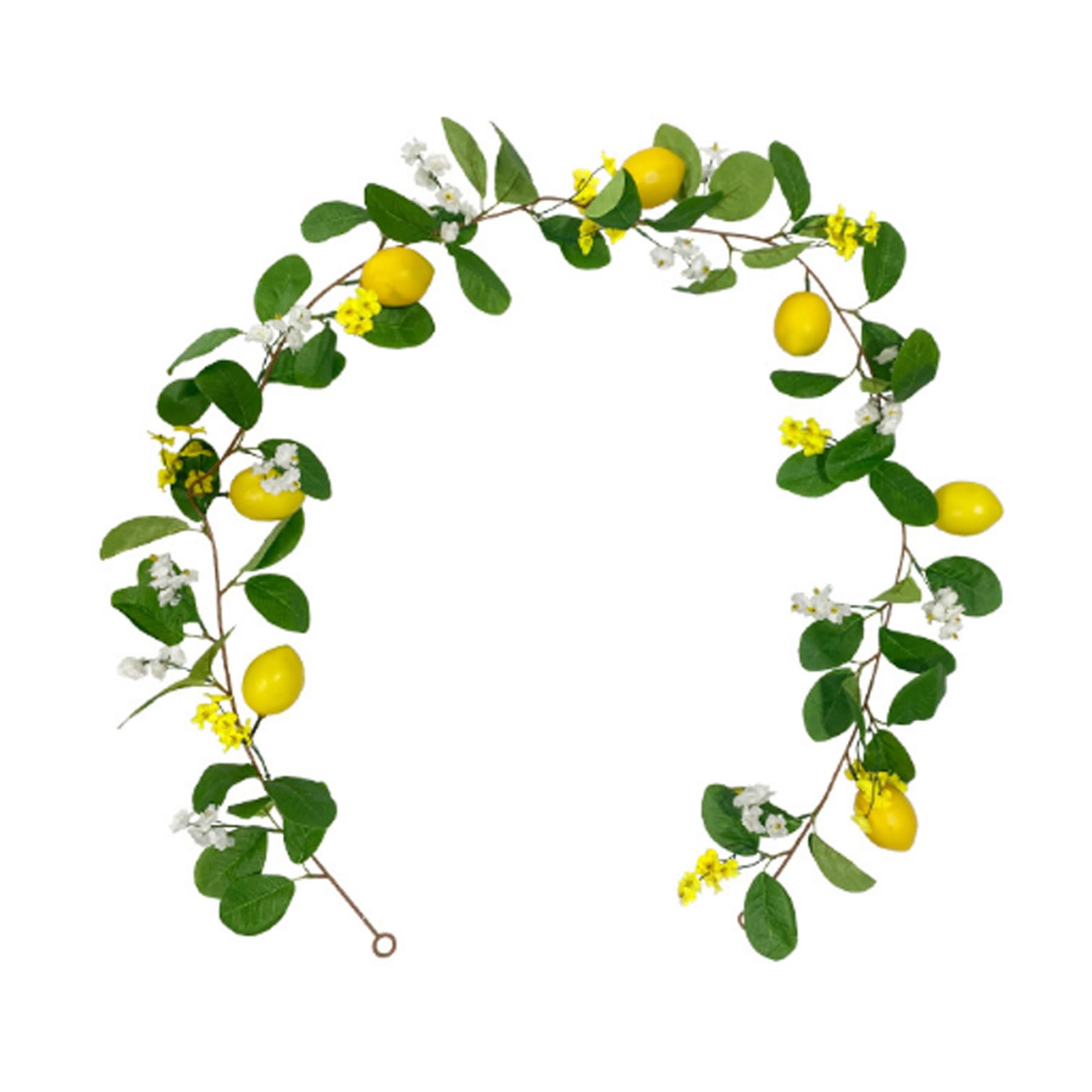 Fleurs Artificielles de Vigne au Citron 1,75m : Fini les Plantes Flétries à la Maison