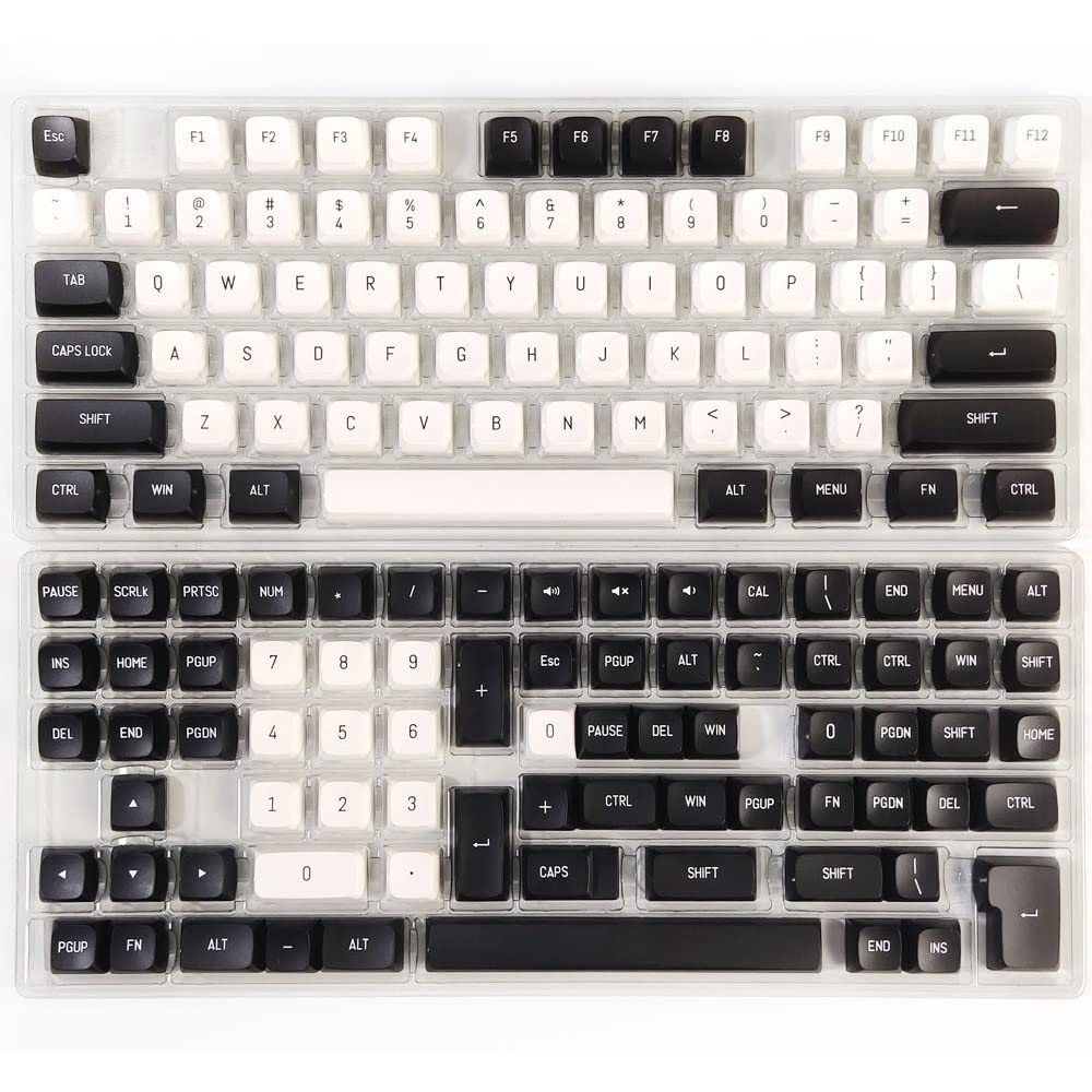 DucKey Doubleshot Keycap Set, 148 Key 2-Color CSA Profile PBT Keycap