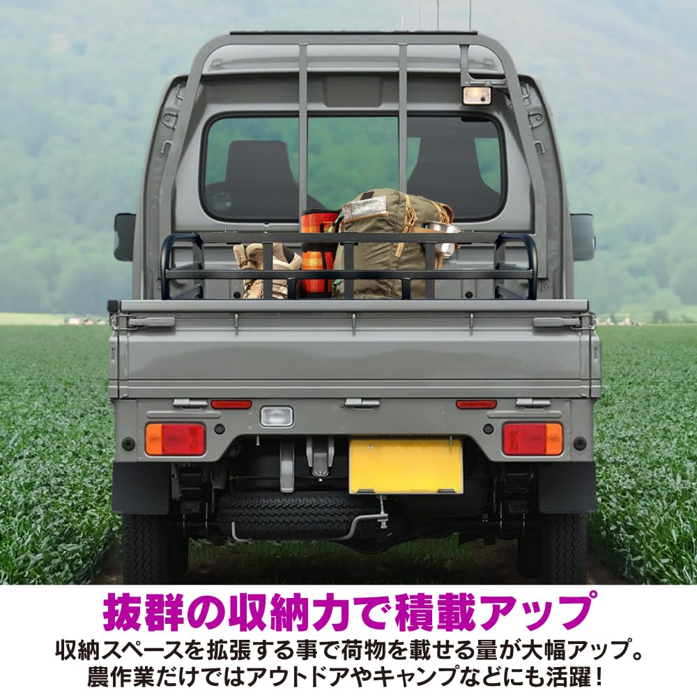 Amazon.co.jp: [ネクサスジャパン] リアカーゴラック 軽トラック用 