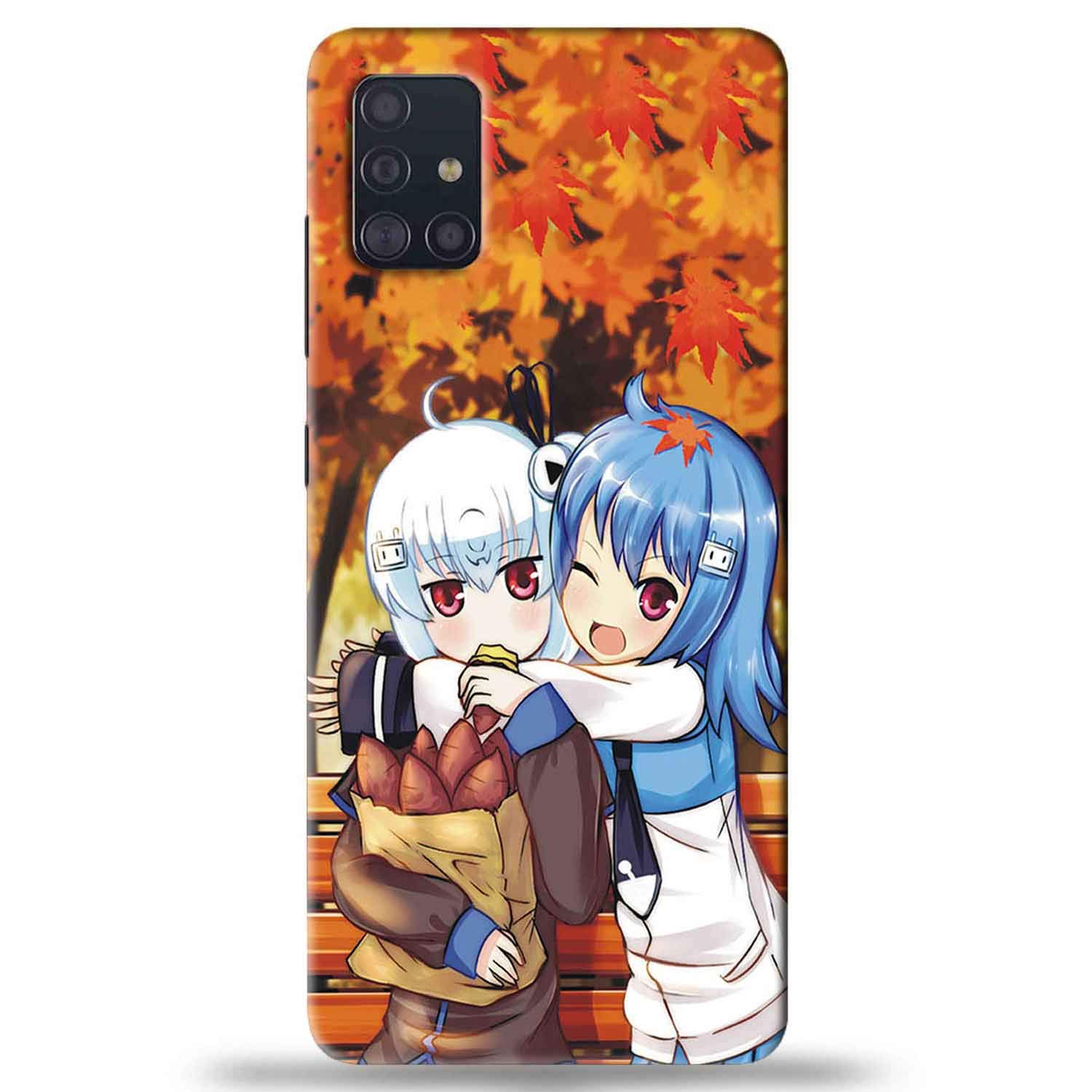 NDCOM for Samsung Galaxy M51 Back Cover Bilibili Douga Cartoon Printed Hard Case