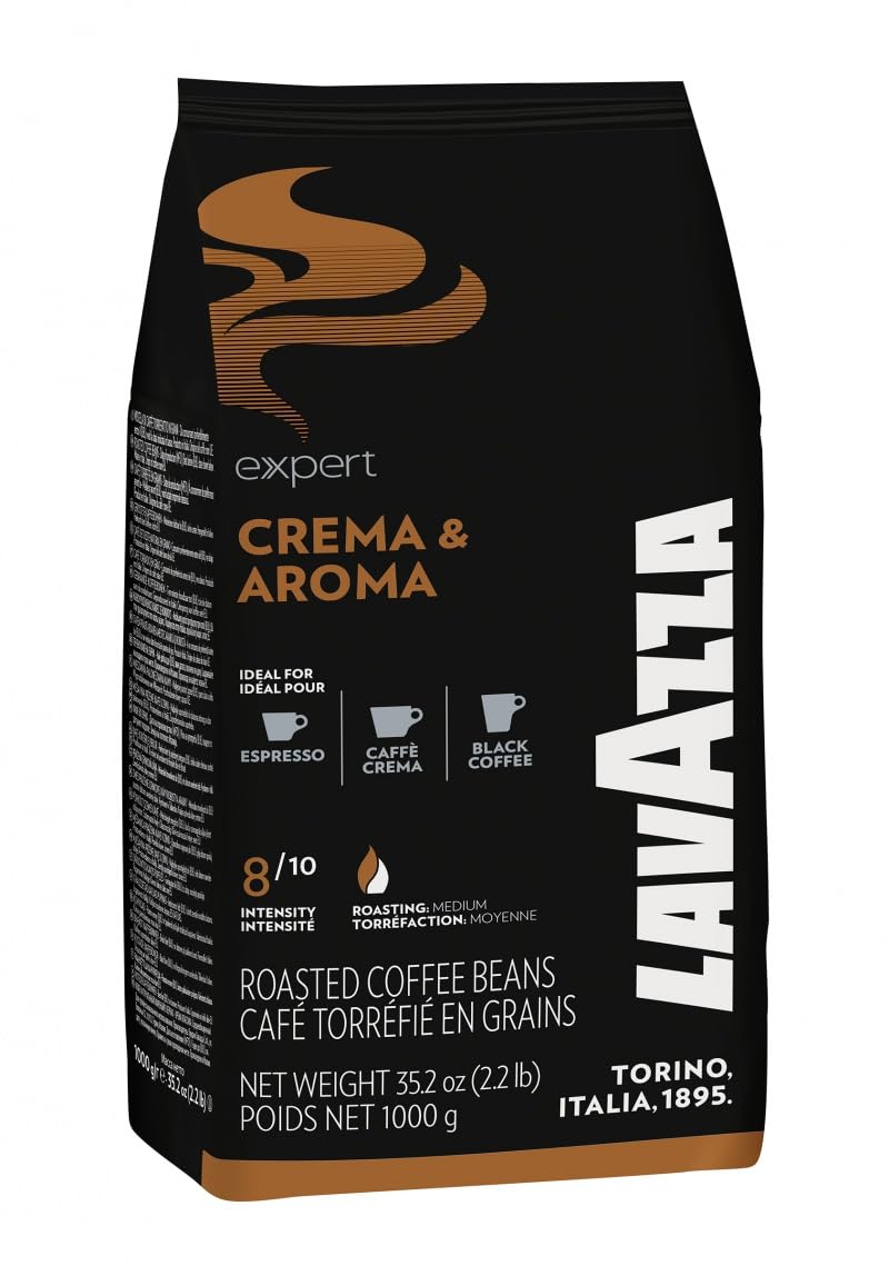 Expert Crema & Aroma Roasted Coffee Beans 1Kg - 11/13