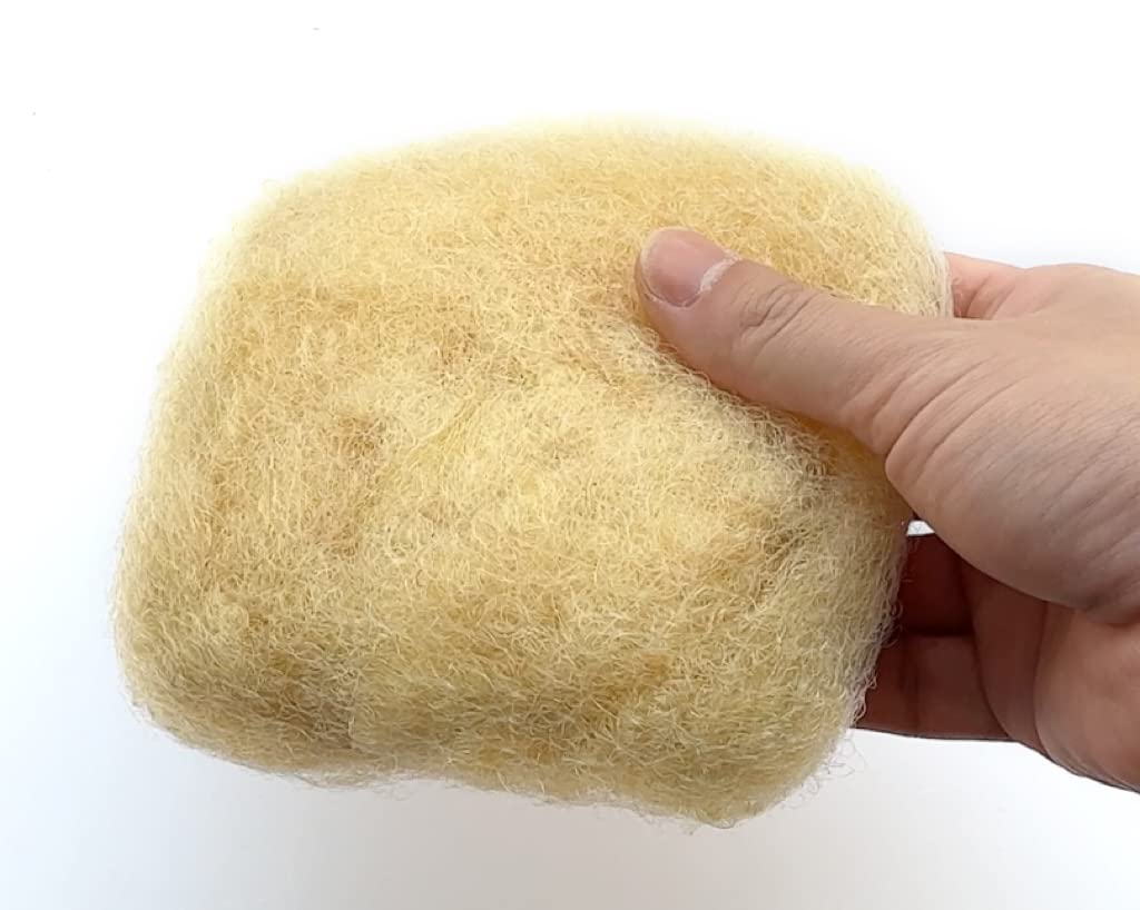 Afro Kinky Bulk 100 ％ Human Hair for Dreadlock Extensions,8-16 Inch 60g 2 Bundles/Package #613,Making Dreadlocks Twist or Braids Repair Extensions