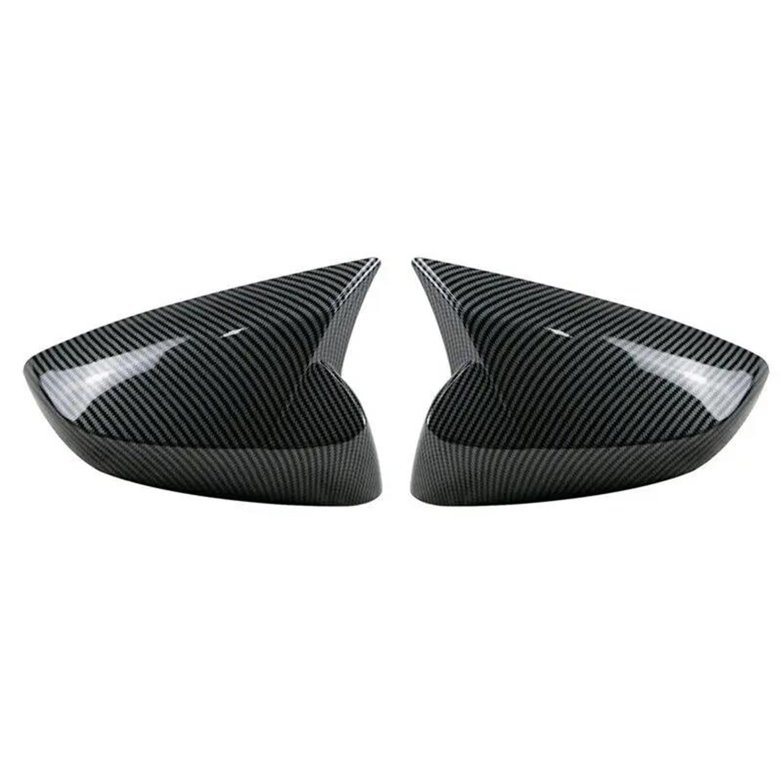 Yeskit Carbon For 86 For Subaru Brz 2012-2020 Car Rearview Side Mirror Cover Wing Cap Sticker Exterior Door Case Trim (Carbon)