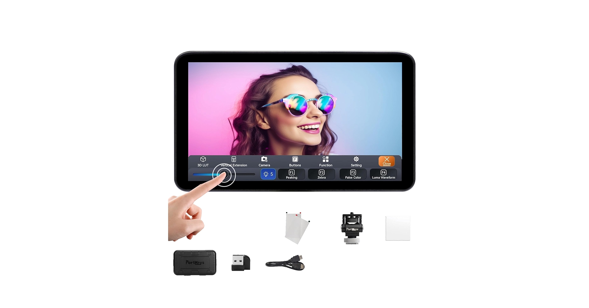 Amazon.com : Portkeys LH7P Camera Field Monitor 1000nit High
