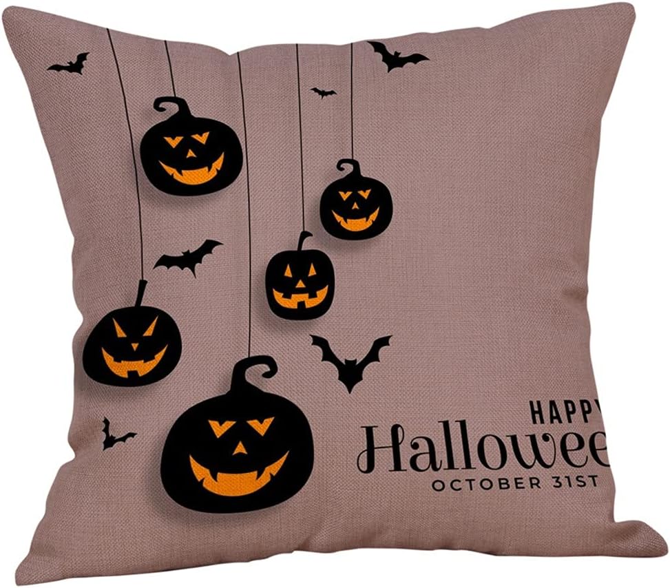 EDCRF Birthday Decorations Spooky Throw Pillow Ghost Throw