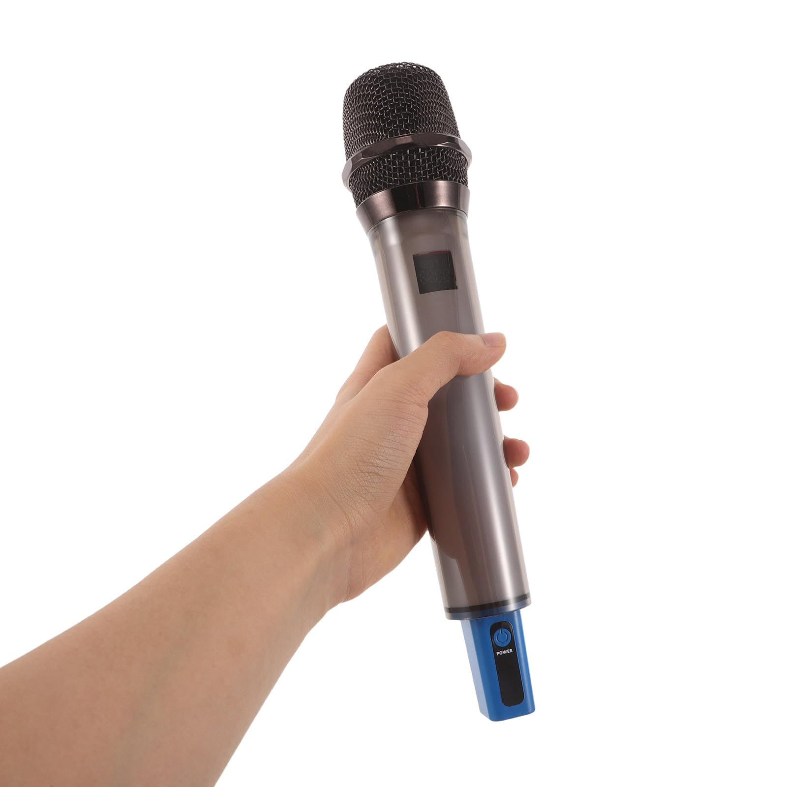 Micrófono Modelo Inalámbrico de Simulación para Entrenamiento y Escena | Plástico y Metal, Diseño Seguro No Funcional, para Niños, Uso en Hogar y Actuación