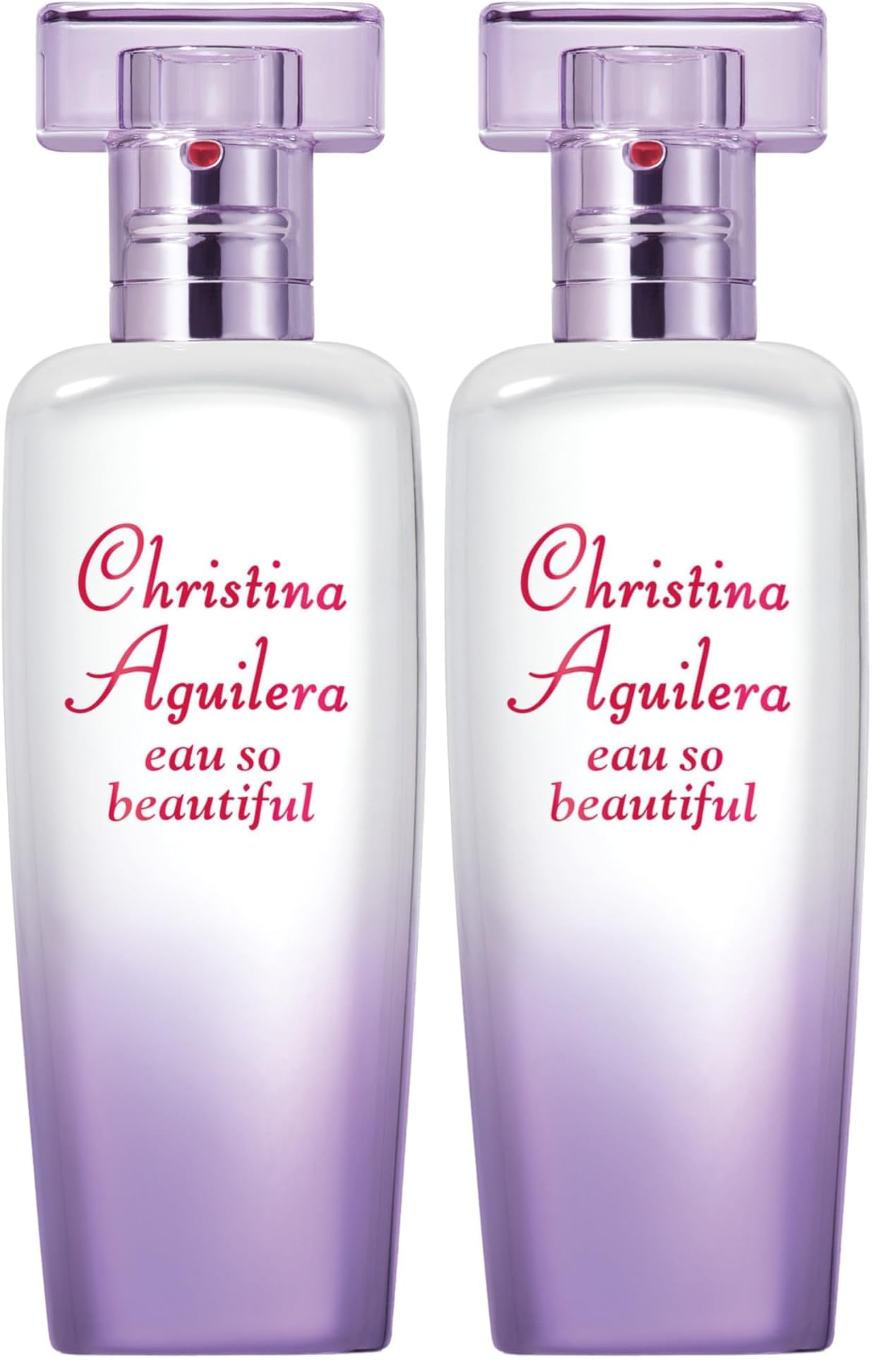 Christina Aguilera - Eau So Beautiful, Parfüm für Damen, mit Noten von Magnolie - 30 ml (Packung mit 2)