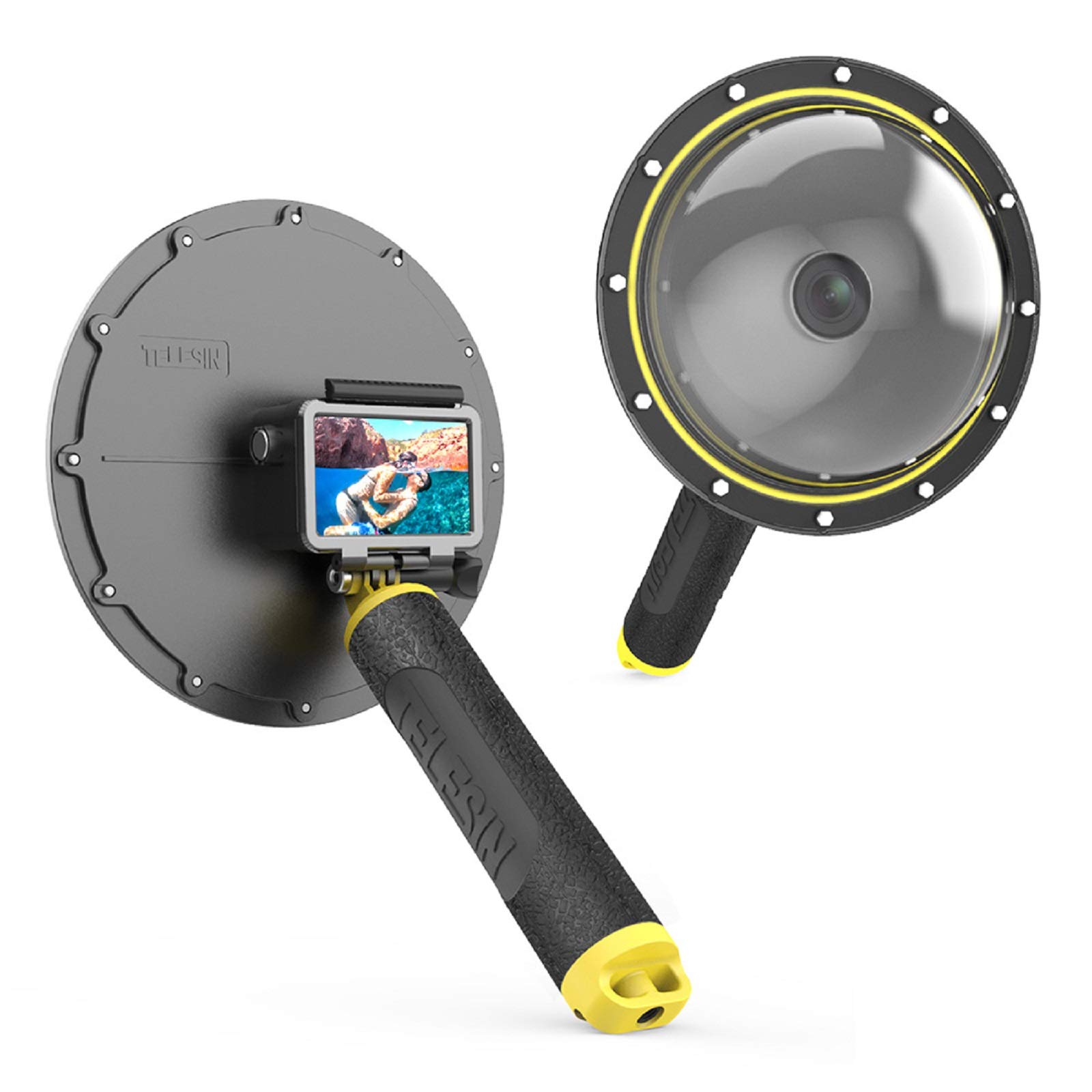 Telesin Dome Port For Dji Osmo Action Underwater Diving