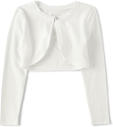 The Children's Place Girls Long Sleeve Shrug Cardigan