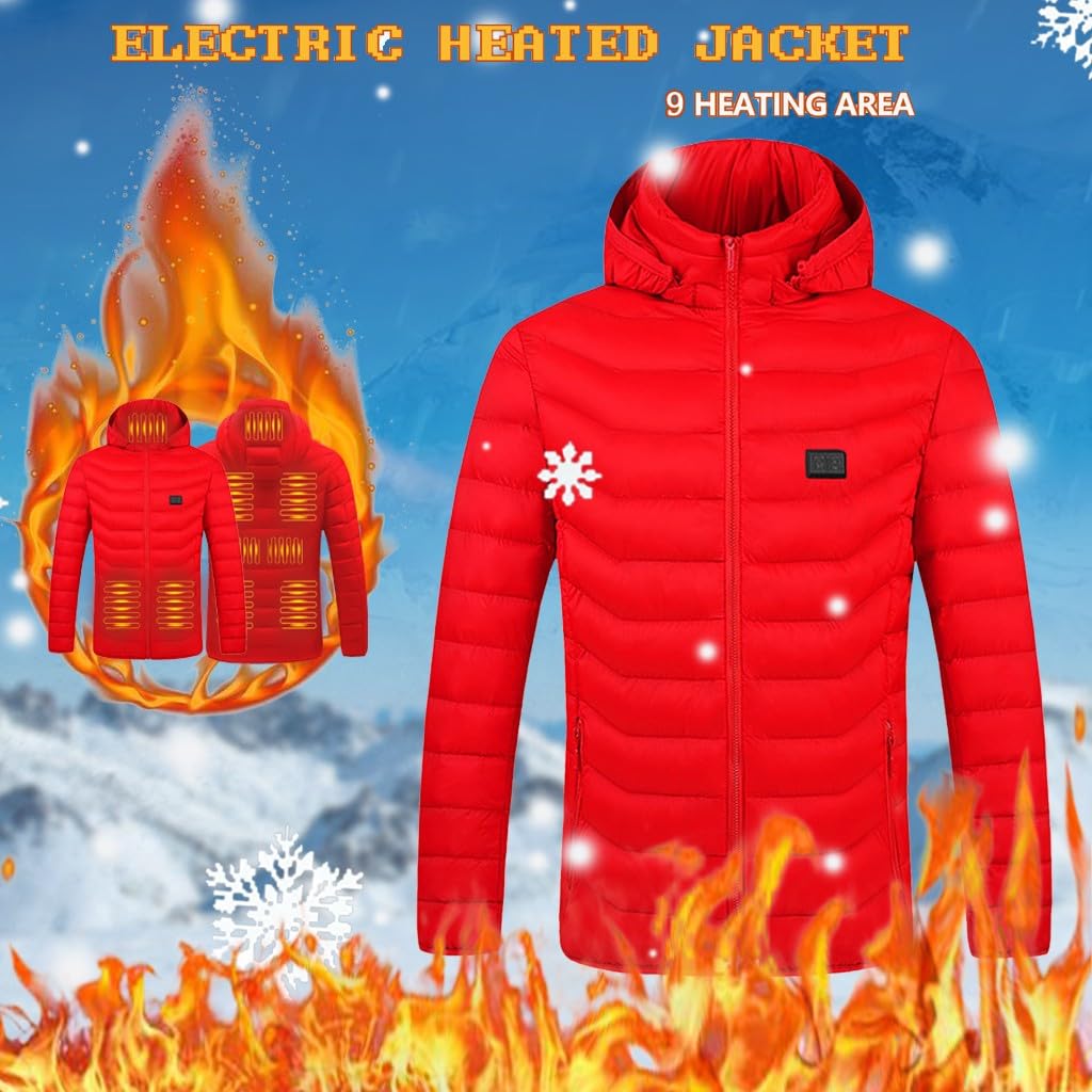 Winterjacke Damen Warm Winddichte Gefüttert Skijacke Wanderjacke Wasserdicht Softshelljacke Funktionsjacke Winter Atmungsaktiv Snowboardjacke Outdoor mit Kapuze Schneejacke Fleecejacke
