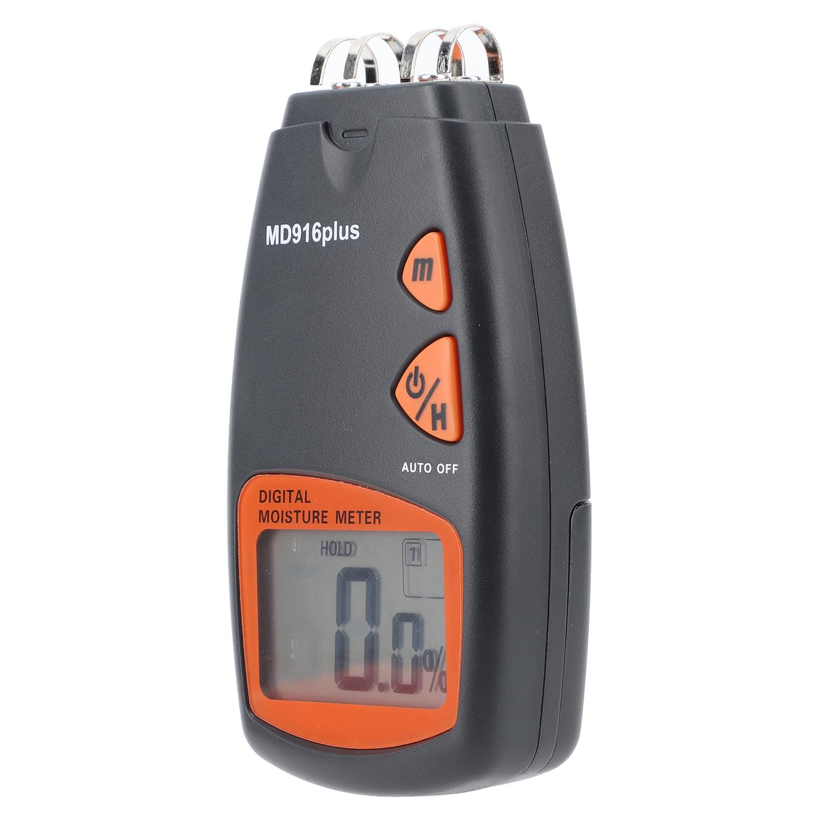 Medidor de humedad de madera, detector de humedad digital de precisión para suelos de hormigón de yeso, rango de medición del 2% al 40% para constructores y propietarios de viviendas