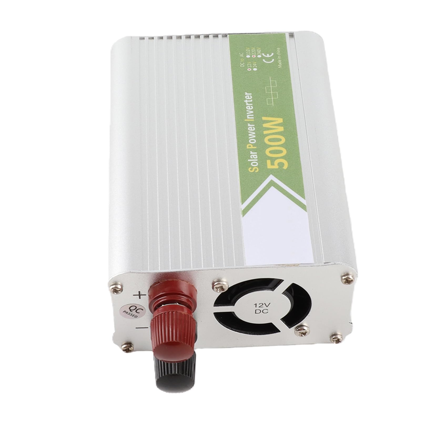 Aukson Power Inverter DC12V a AC220V 500W Smart Power Converter LED Multi Protection Safety Car Inverter y Puede Alimentar computadoras portátiles, Reproductores de DVD, cámaras Digitales, etc.