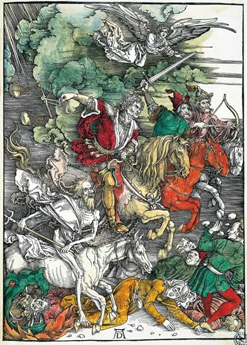 Peinture célèbre d'Albrecht Dürer sur toile vintage de prestige