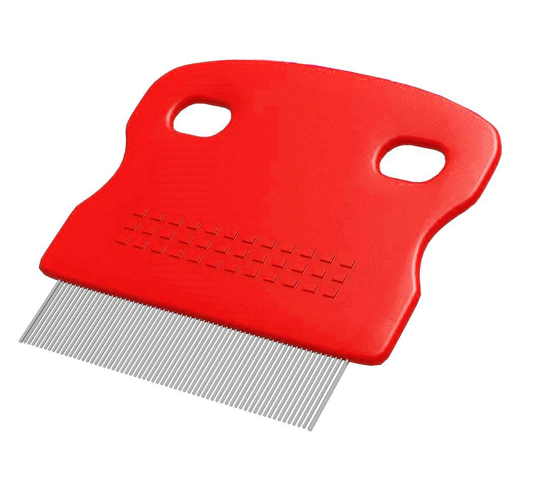AK and Company Flea Lice Comb, Stainless Steel Dog Cat Grooming Combs with Rounded Teeth, Double Sided Professional Pet Tear Stain Remover, Dematting Tool for Small, Medium & Large Pets (Multicolour) (B0CJPG565W) Amazon Price History, Amazon Price Tracker