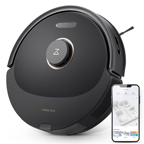 Immagine del prodotto roborock Q8 Max Robot Aspirapolvere Con Doppie Spazzole/Aspirazione 5500 Pa/Zone vietate/Pulizia Lungo La Linea Del Pavimento/Disegno 3D/Livelli Di Pulizia Multipli/APP (Aggiornato Di Q7 Max) Nero