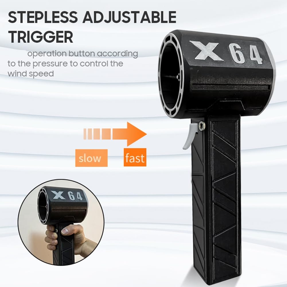 Motore Brushless Potente A Getto Turbo Mini X64 con Spinta Istantanea di 1,4 kg/S e Potenza di 1000 W, velocità del del Soffiatore di Plastica, Spina EU.