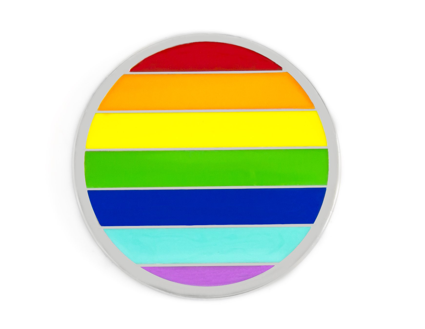 BG247 Love is Love Rainbow Locket Plate