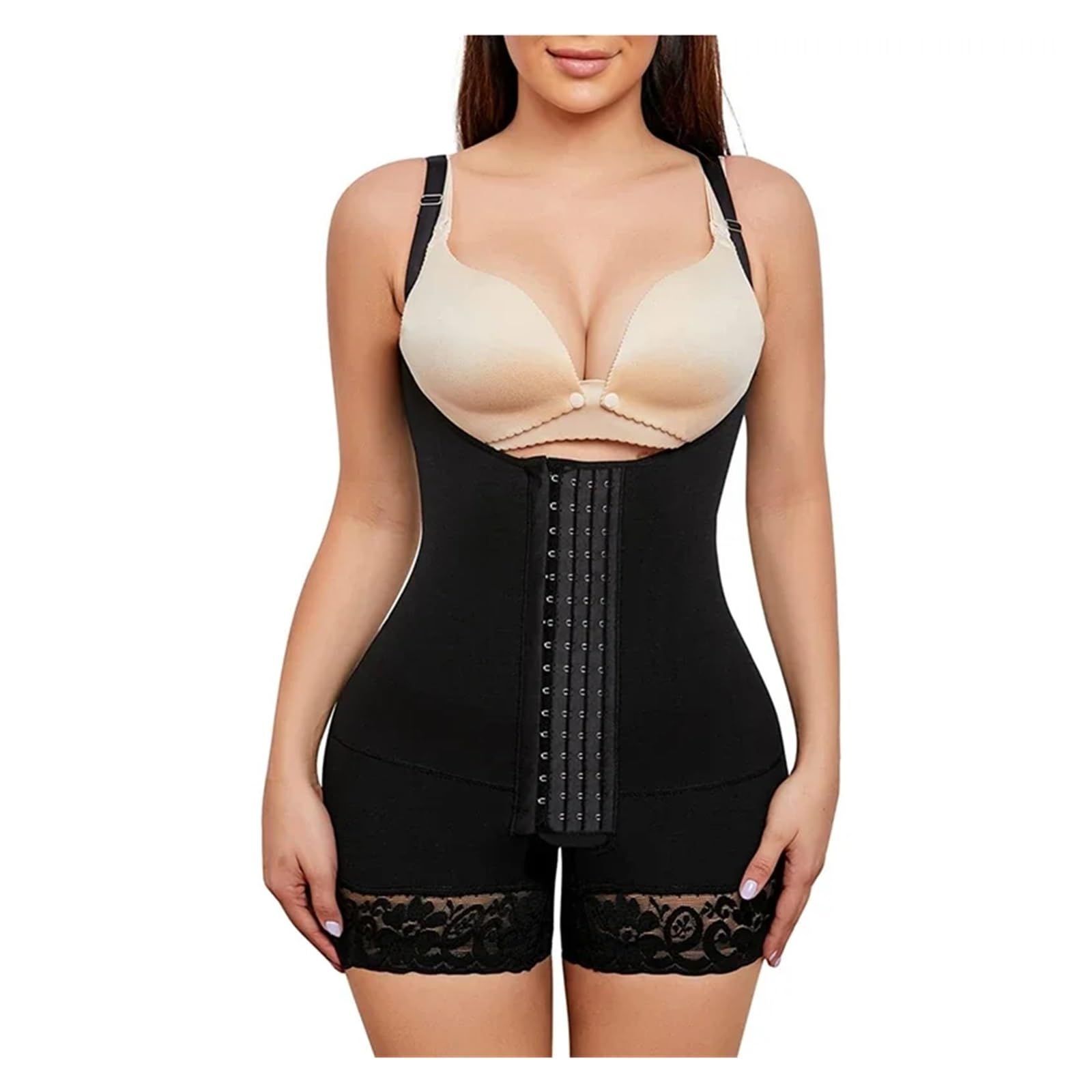 Pancera Contenitiva Donna Cintura Modellante for Il Corpo ad Alta Compressione da Donna. Controllo della Pancia Panciera Post Parto Donna(Black,XXL)