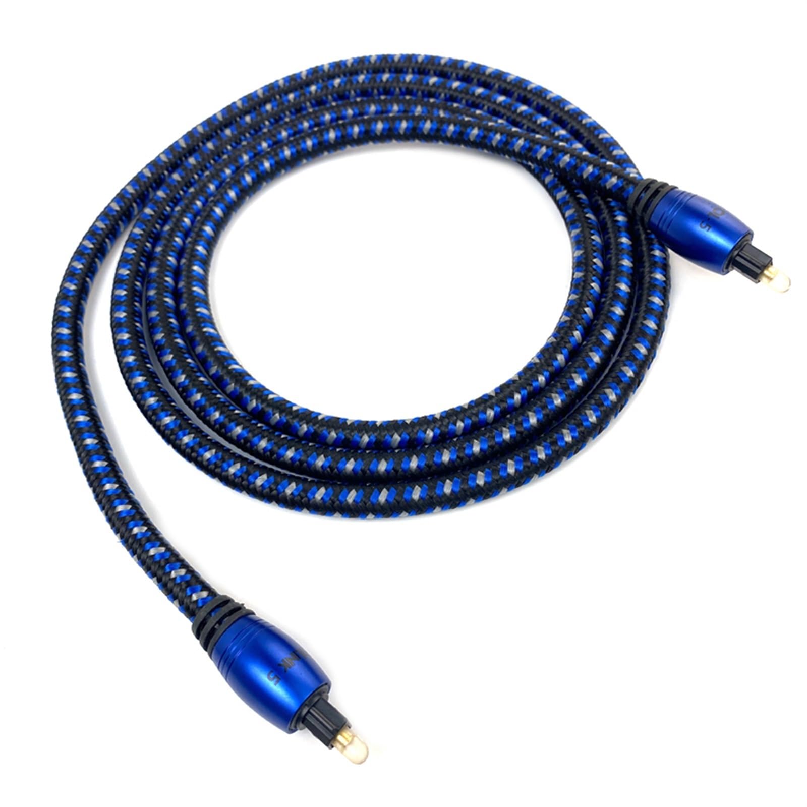 Cavo Audio Digitale HiFi OptiLink-5 Cavi in ​​Fibra Ottica Toslink(1m)