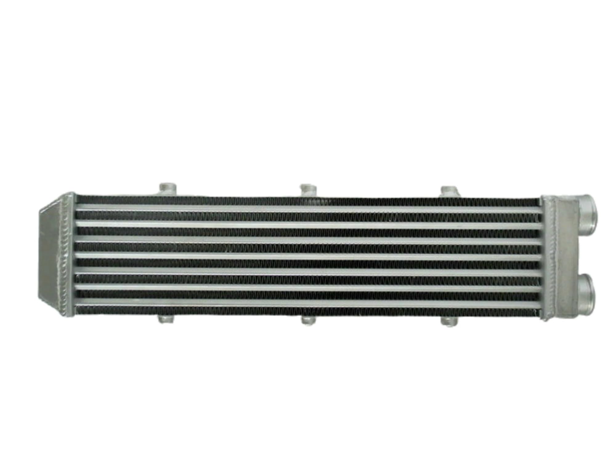Intercoolers Para Intercooler De Aluminio 550x140x70 Mm 2" Entrada Salida Delta Fin Diseño Unilateral