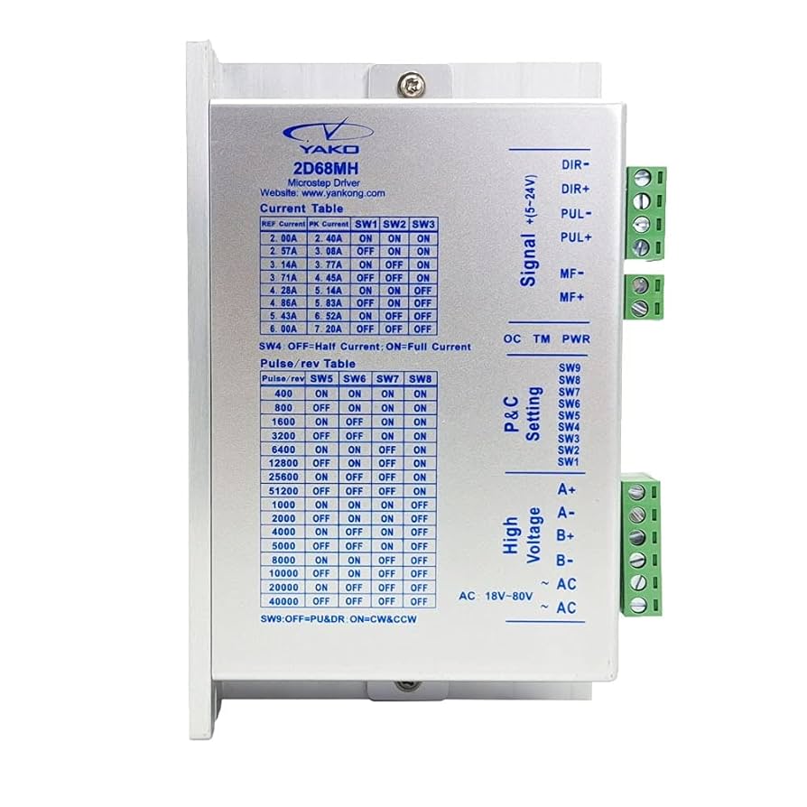 Amazon.com: 2D68MH Updated from Old YAKO YKC2608M-H Stepper