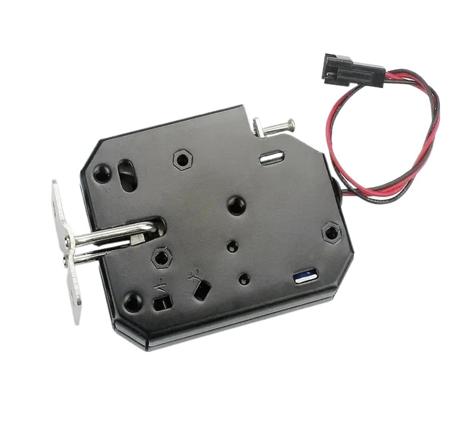 Powsi 1Pcs 2-Wire 5Pcs/1Pcs Door Lock Dc 12V Small Electromagnetic Lock Vending Electric Control Cabinet Door Electronic Lock