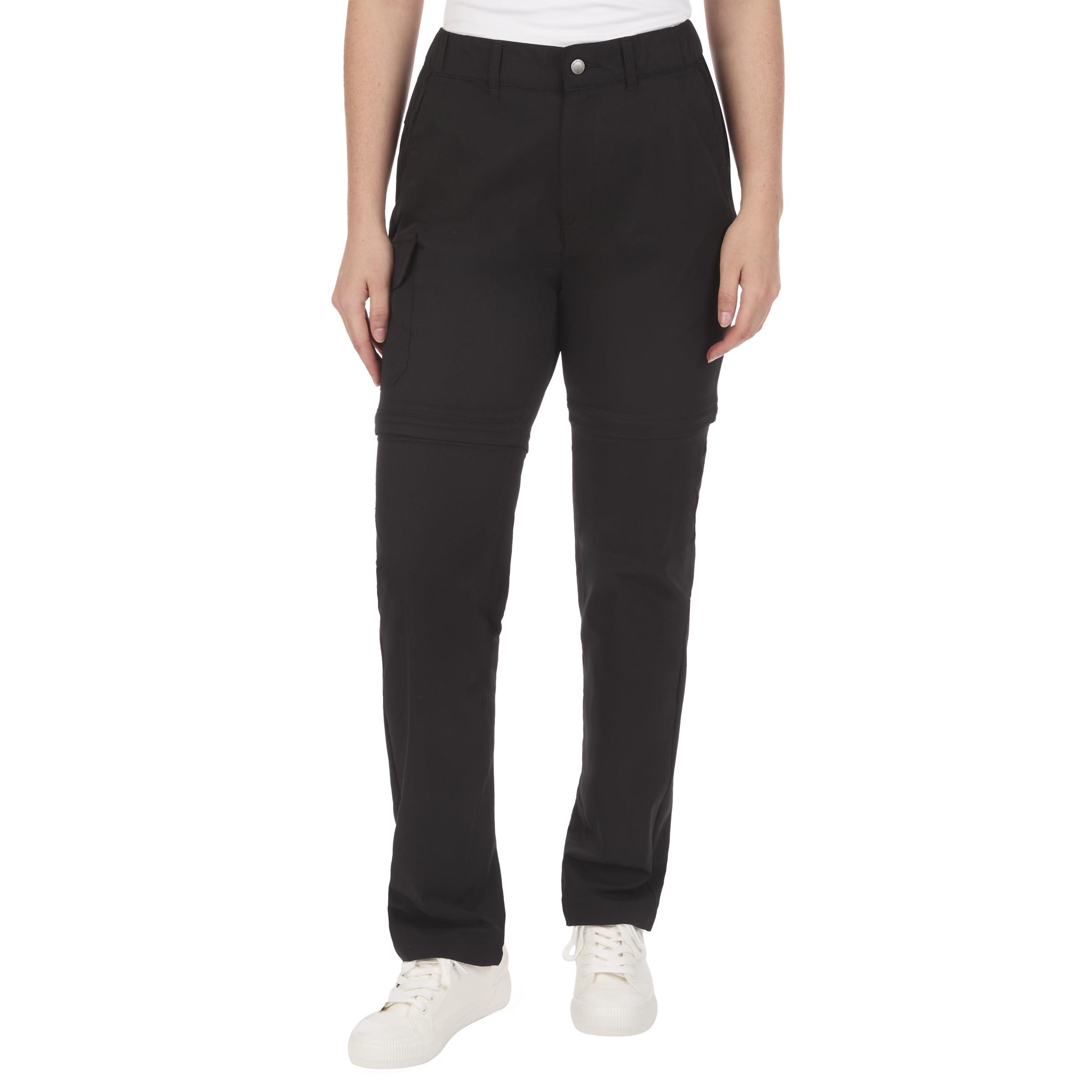 The American Outdoorsman Womens High Rise Hiking Trail Convertible Pants