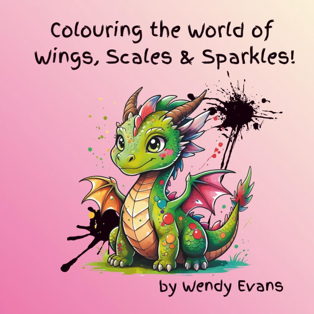 Colouring the World of Wings, Scales & Sparkles!
