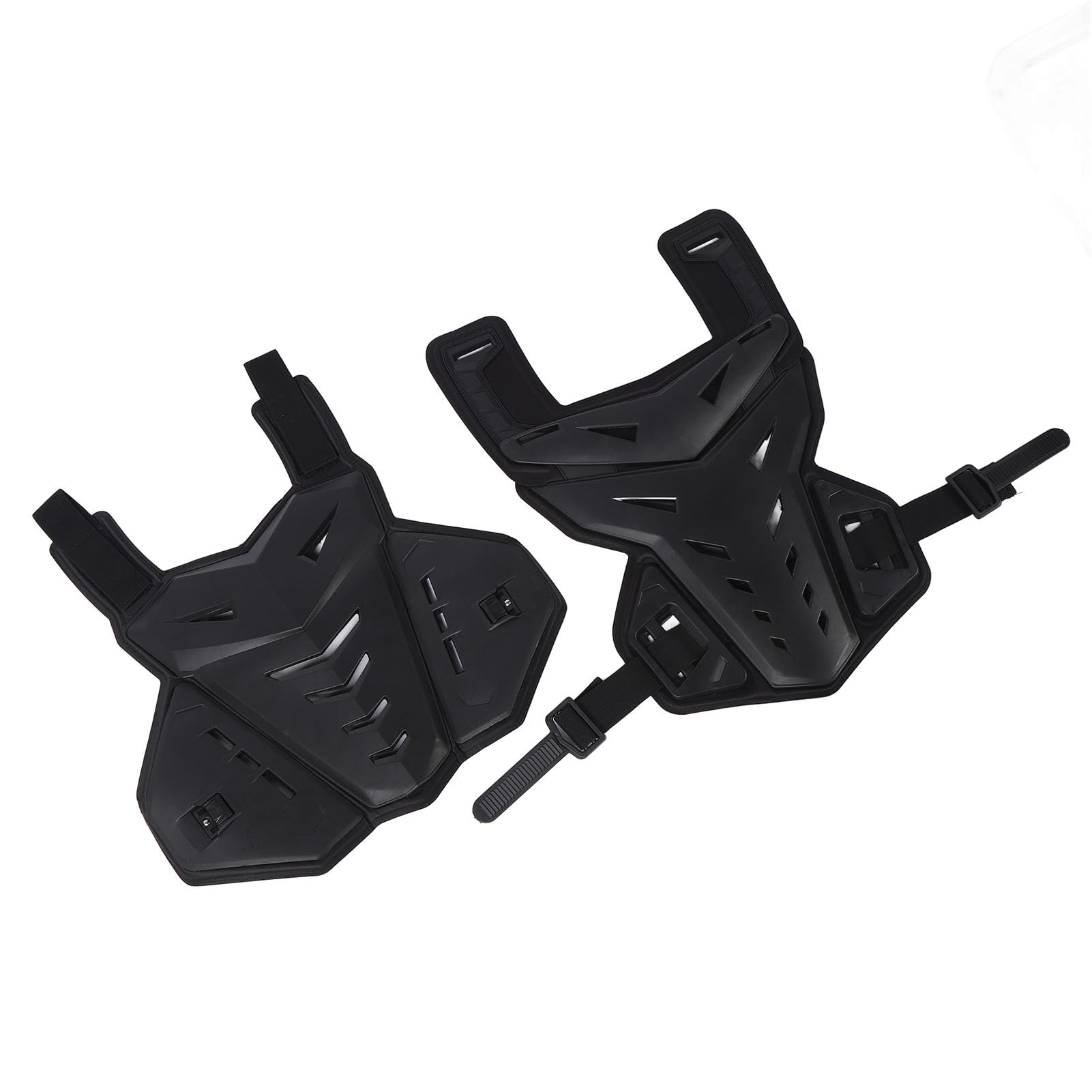 Motorcycle Armor Vest Lightweight Double Adjustable Size PE Shell Shock Absorbing Riding Back Chest Protector